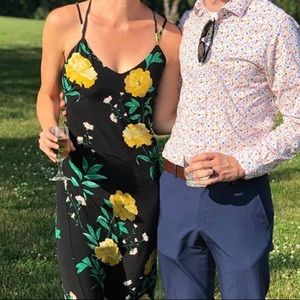 Bandot floral midi dress